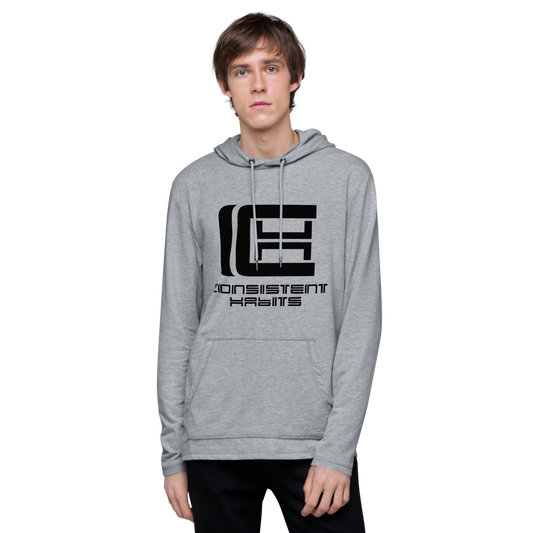 CONSISTENT HABITS UNISEX LIGHTWEIGHT HOODIE